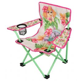 CHAISE DE PLAGE - PAT'PATROUILLE ROSE